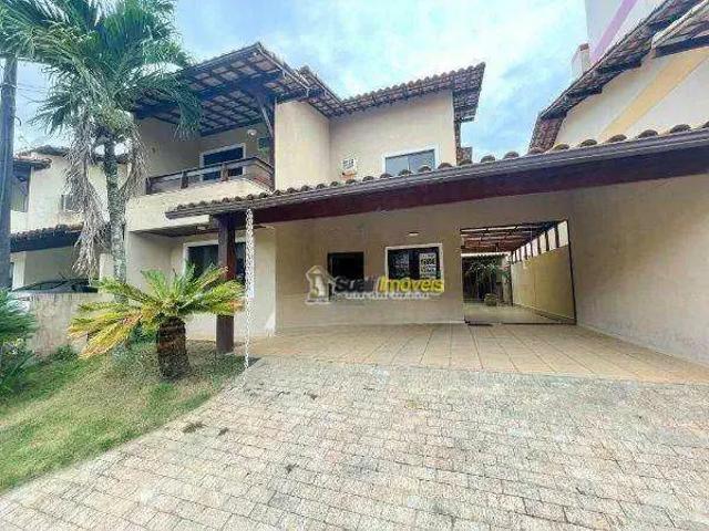 Casa / Sobrado em Condomínio para Venda em Macaé/RJ Riviera Fluminense 3 Quartos