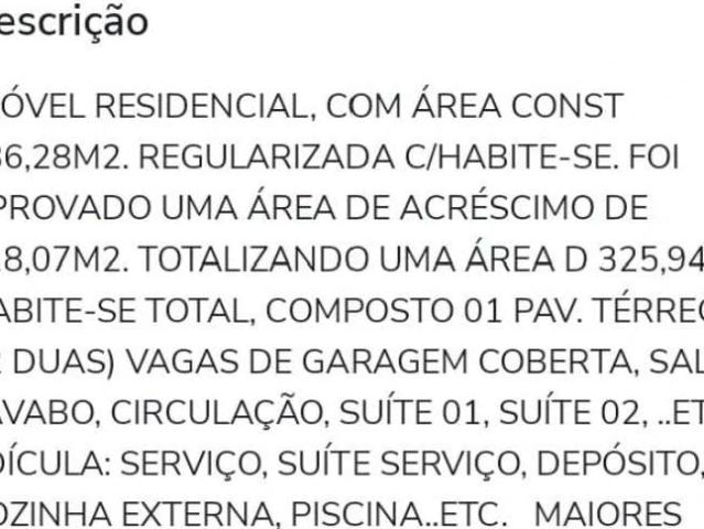 Casa / Sobrado em Condomínio para Venda em Manaus/AM Chapada 3 Quartos