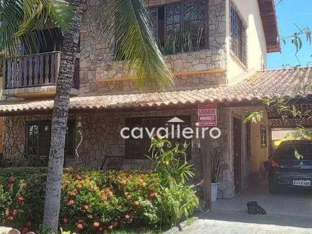 Casa / Sobrado em Condomínio para Venda em Maricá/RJ Centro 5 Quartos