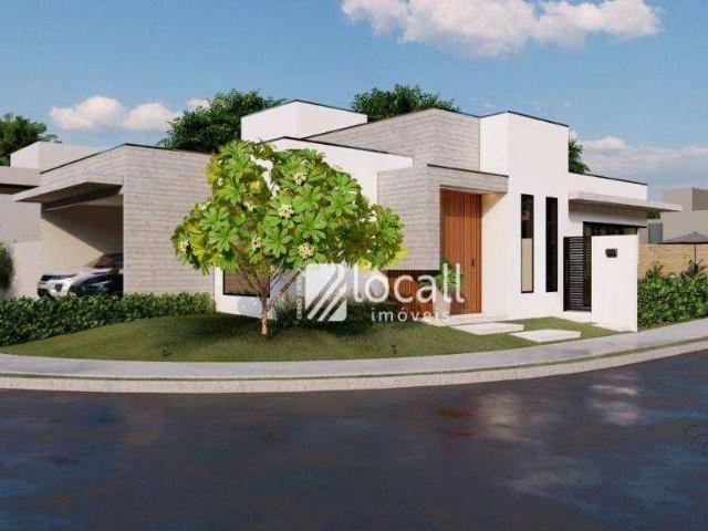 Casa / Sobrado em Condomínio para Venda em Mirassol/SP Village Damha Mirassol IV 3 Quartos
