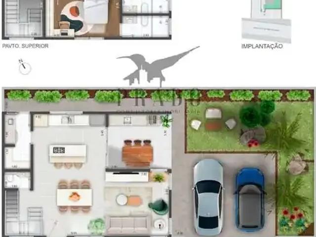 Casa / Sobrado em Condomínio para Venda em Atibaia/SP Vila Petrópolis 3 Quartos