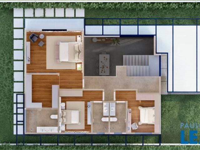 Casa / Sobrado em Condomínio para Venda em Atibaia/SP Vila Santista 3 Quartos