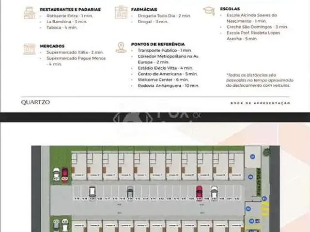 Casa / Sobrado em Condomínio para Venda em Americana/SP Vila Santa Maria 2 Quartos