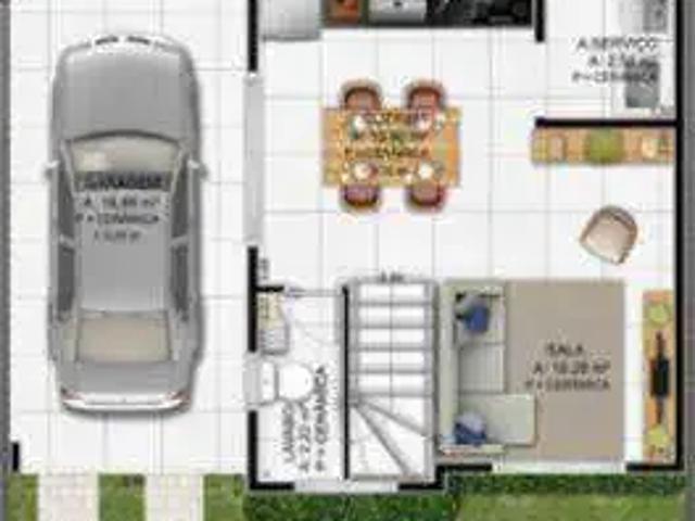 Casa / Sobrado em Condomínio para Venda em Balneário Piçarras/SC Centro 3 Quartos