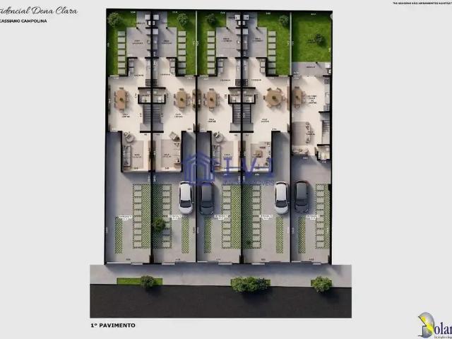 Casa / Sobrado em Condomínio para Venda em Belo Horizonte/MG Dona Clara 3 Quartos