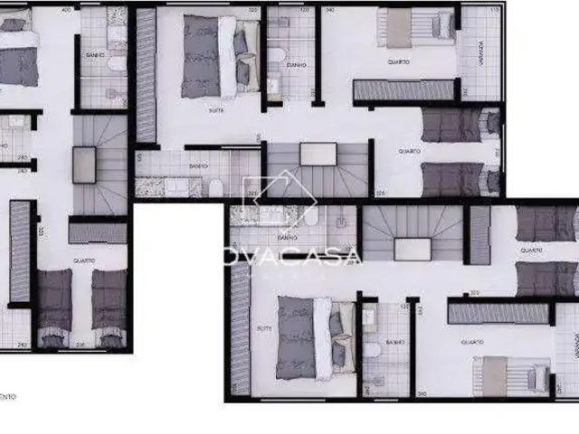 Casa / Sobrado em Condomínio para Venda em Belo Horizonte/MG Letícia 3 Quartos