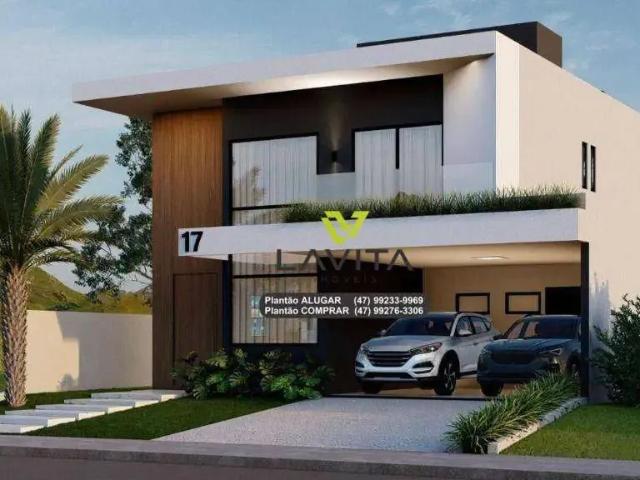 Casa / Sobrado em Condomínio para Venda em Blumenau/SC Ponta Aguda 3 Quartos