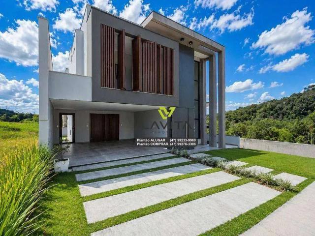 Casa / Sobrado em Condomínio para Venda em Blumenau/SC Ponta Aguda 4 Quartos