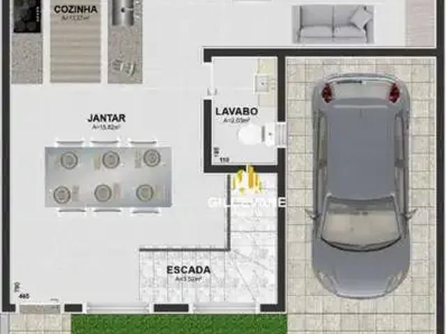 Casa / Sobrado em Condomínio para Venda em Curitiba/PR Mercês 3 Quartos