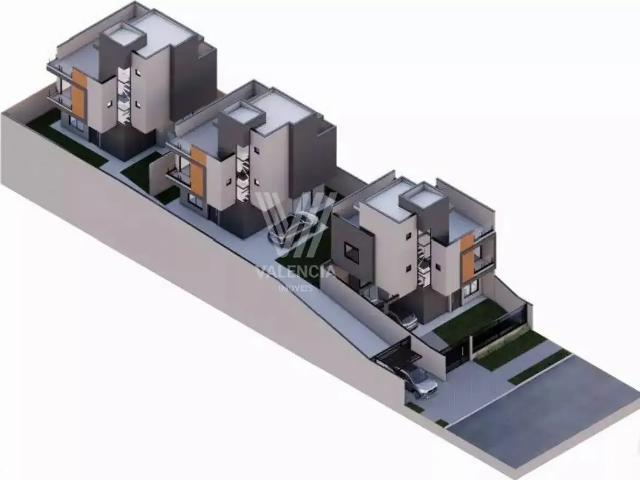 Casa / Sobrado em Condomínio para Venda em Curitiba/PR Novo Mundo 3 Quartos