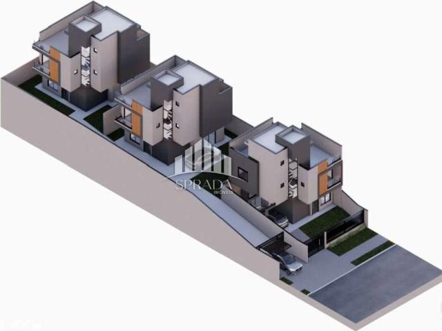 Casa / Sobrado em Condomínio para Venda em Curitiba/PR Novo Mundo 3 Quartos