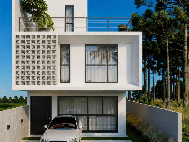 Casa / Sobrado em Condomínio para Venda em Curitiba/PR Santa Cândida 3 Quartos