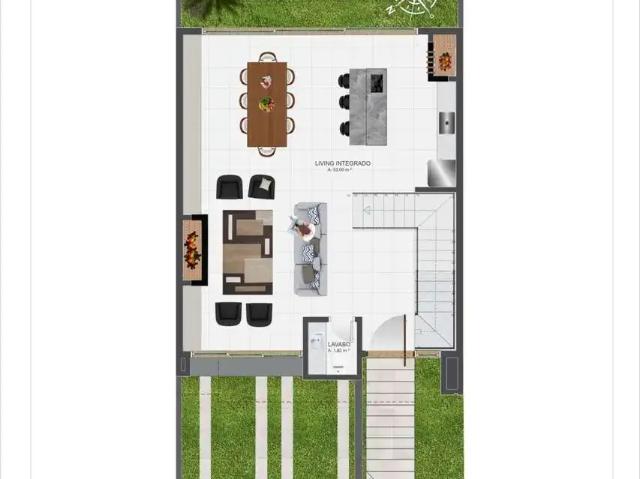 Casa / Sobrado em Condomínio para Venda em Curitiba/PR Santa Cândida 3 Quartos