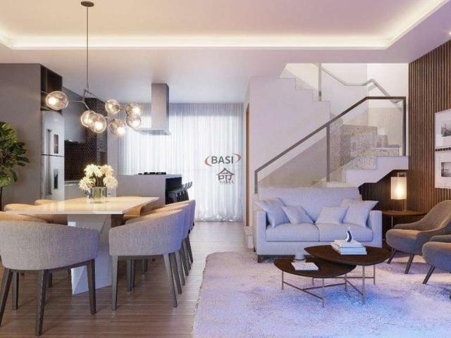 Casa / Sobrado em Condomínio para Venda em Curitiba/PR Santa Cândida 3 Quartos
