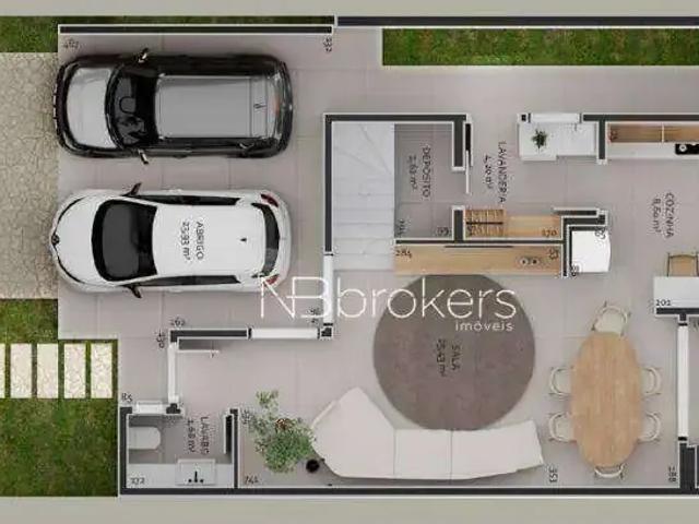 Casa / Sobrado em Condomínio para Venda em Curitiba/PR Santa Felicidade 3 Quartos