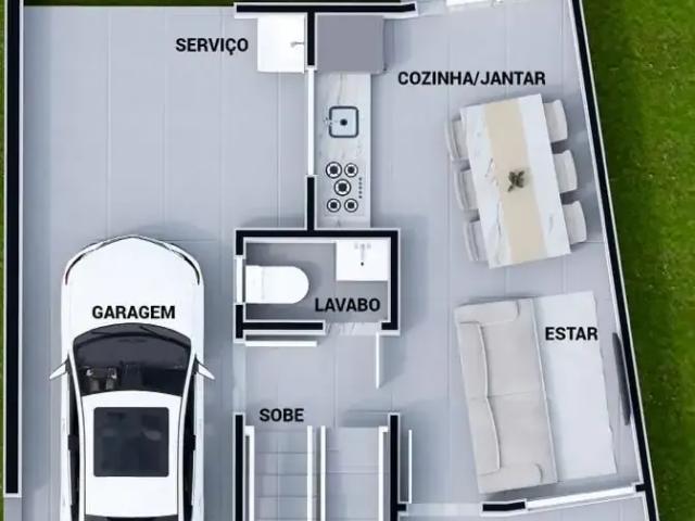Casa / Sobrado em Condomínio para Venda em Curitiba/PR Sítio Cercado 3 Quartos