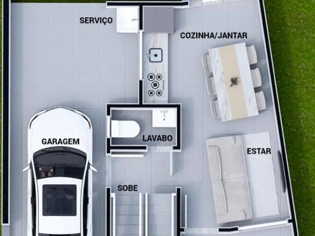 Casa / Sobrado em Condomínio para Venda em Curitiba/PR Sítio Cercado 3 Quartos