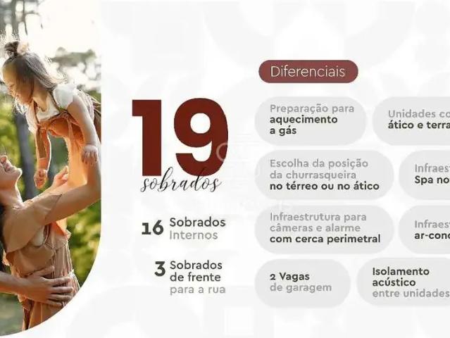 Casa / Sobrado em Condomínio para Venda em Curitiba/PR Portão 3 Quartos