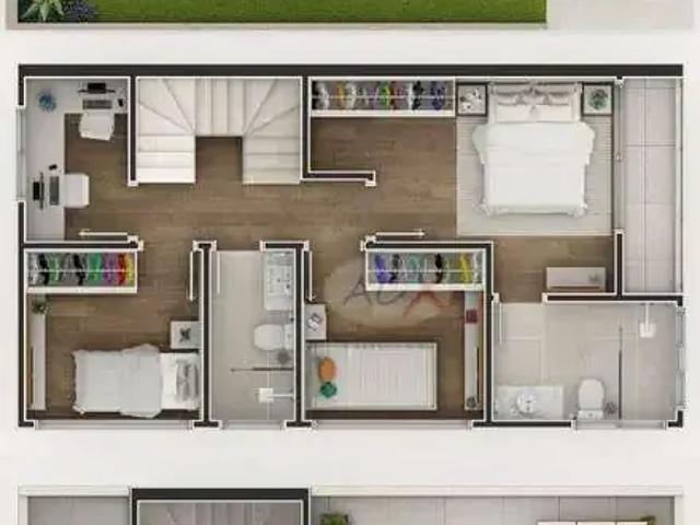 Casa / Sobrado em Condomínio para Venda em Curitiba/PR Tingui 3 Quartos