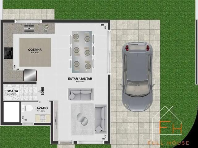 Casa / Sobrado em Condomínio para Venda em Curitiba/PR Uberaba 3 Quartos