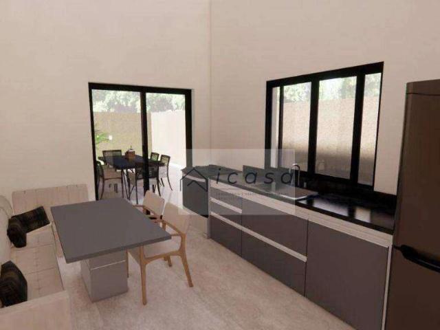 Casa / Sobrado em Condomínio para Venda em Caçapava/SP Reserva do Vale 3 Quartos