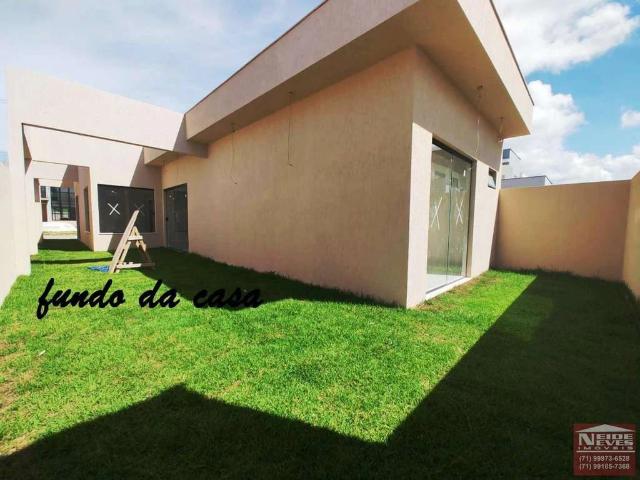 Casa / Sobrado em Condomínio para Venda em Camaçari/BA Abrantes 3 Quartos