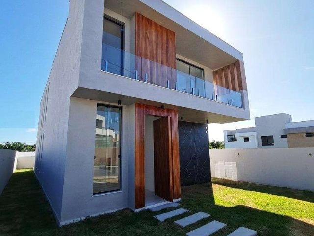 Casa / Sobrado em Condomínio para Venda em Camaçari/BA Abrantes 4 Quartos