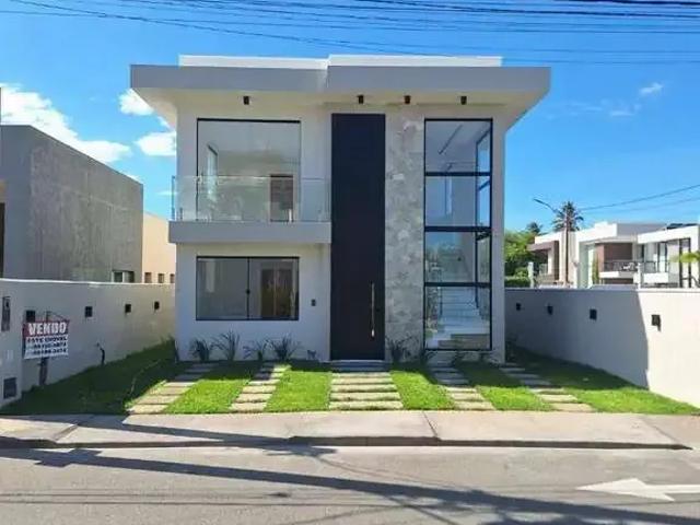 Casa / Sobrado em Condomínio para Venda em Camaçari/BA Abrantes 4 Quartos