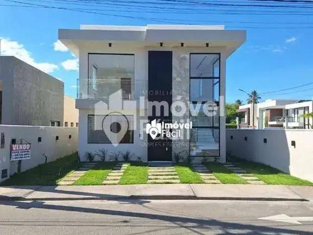 Casa / Sobrado em Condomínio para Venda em Camaçari/BA Abrantes 4 Quartos