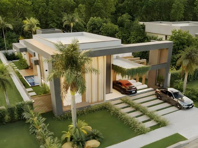 Casa / Sobrado em Condomínio para Venda em Camaçari/BA Abrantes 4 Quartos