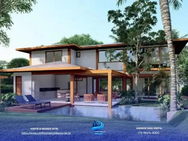 Casa / Sobrado em Condomínio para Venda em Camaçari/BA Abrantes 5 Quartos