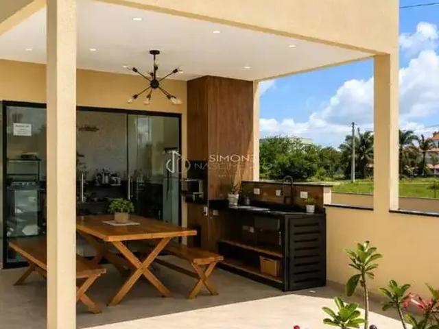 Casa / Sobrado em Condomínio para Venda em Camaçari/BA Arembepe Abrantes 3 Quartos