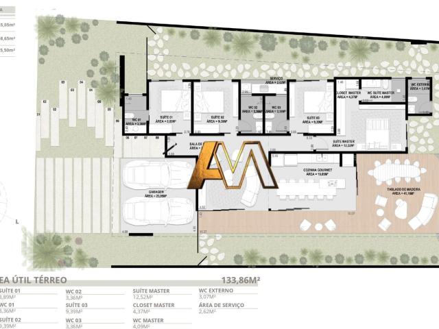 Casa / Sobrado em Condomínio para Venda em Camaçari/BA Alphaville Abrantes 4 Quartos