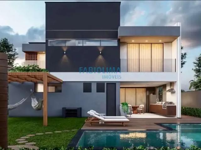 Casa / Sobrado em Condomínio para Venda em Camaçari/BA Alphaville Abrantes 4 Quartos