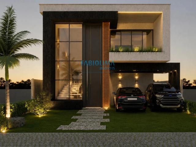 Casa / Sobrado em Condomínio para Venda em Camaçari/BA Alphaville Abrantes 4 Quartos