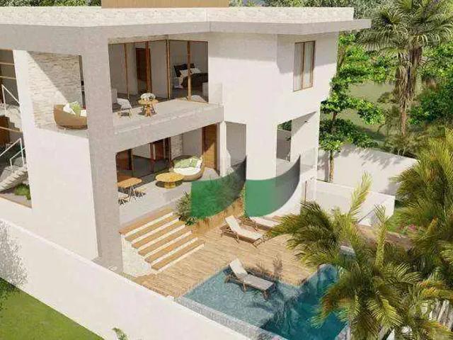 Casa / Sobrado em Condomínio para Venda em Camaçari/BA Alphaville Abrantes 4 Quartos