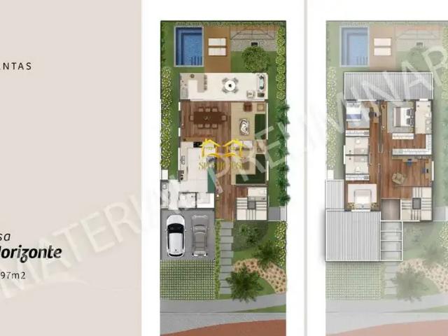 Casa / Sobrado em Condomínio para Venda em Campinas/SP Alphaville Dom Pedro 3 Quartos