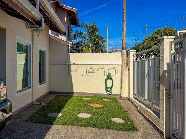 Casa / Sobrado em Condomínio para Venda em Campinas/SP Residencial Terras do Barão 3 Quartos