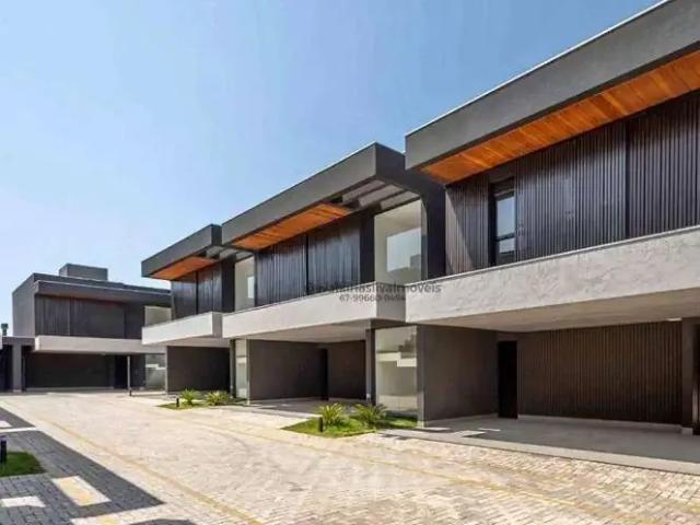 Casa / Sobrado em Condomínio para Venda em Campo Grande/MS Jardim TV Morena 3 Quartos