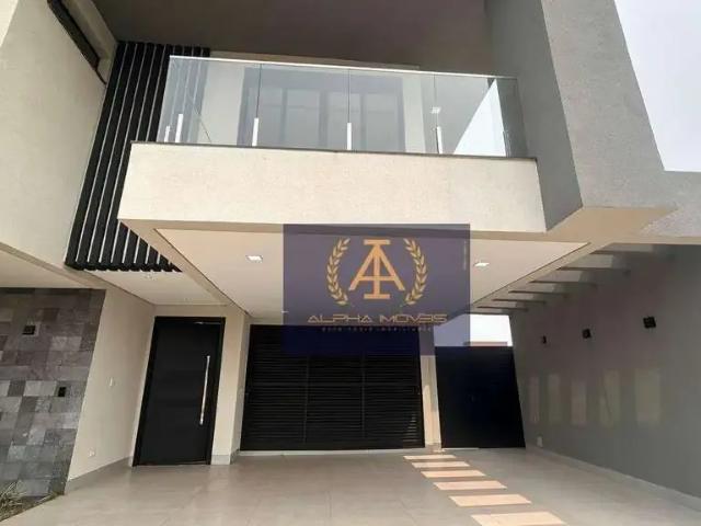 Casa / Sobrado em Condomínio para Venda em Campo Grande/MS Terras Alpha Campo Grande 4 Quartos