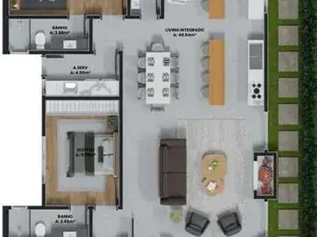 Casa / Sobrado em Condomínio para Venda em Capão da Canoa/RS Centro 3 Quartos