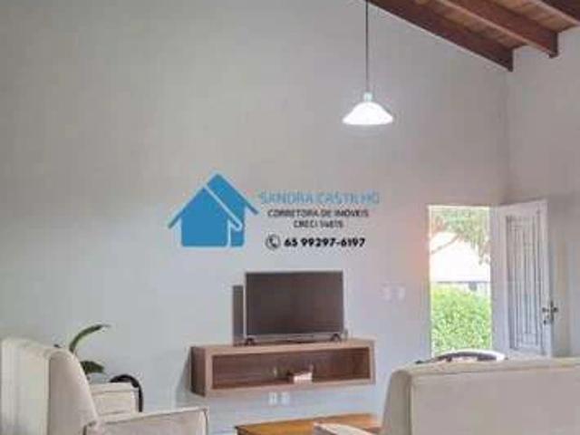 Casa / Sobrado em Condomínio para Venda em Chapada dos Guimarães/MT Centro 3 Quartos