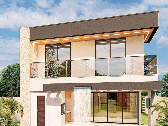Casa / Sobrado em Condomínio para Venda em Eusébio/CE Cidade Alpha 4 Quartos