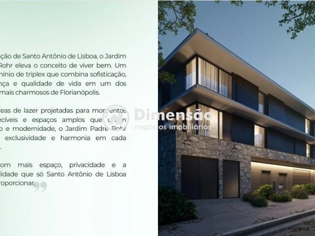 Casa / Sobrado em Condomínio para Venda em Florianópolis/SC Santo Antônio de Lisboa 3 Quartos