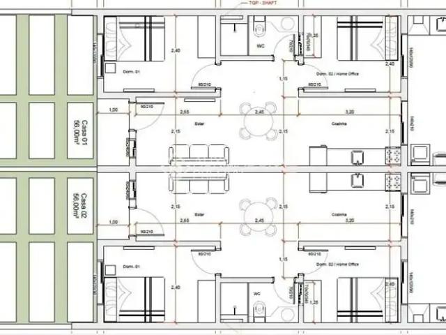 Casa / Sobrado em Condomínio para Venda em Gravataí/RS Rincão da Madalena 2 Quartos