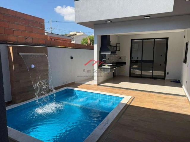 Casa / Sobrado em Condomínio para Venda em Hortolândia/SP Jardim Golden Park Residence 3 Quartos
