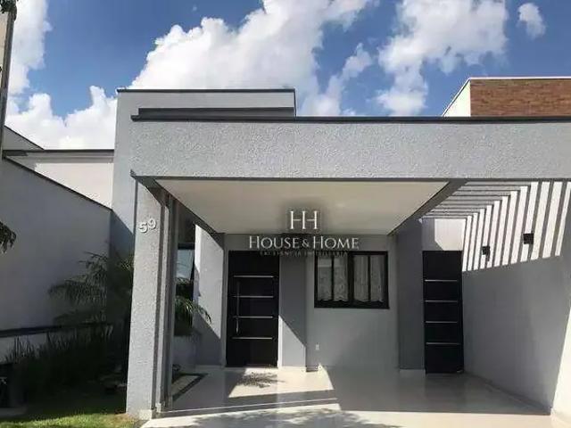 Casa / Sobrado em Condomínio para Venda em Indaiatuba/SP Jardim Park Real 3 Quartos