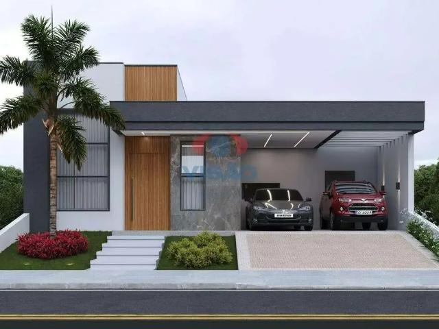 Casa / Sobrado em Condomínio para Venda em Indaiatuba/SP Residencial Milano 3 Quartos