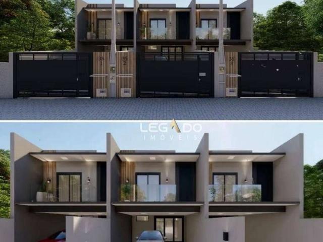 Casa / Sobrado em Condomínio para Venda em Joinville/SC Guanabara 3 Quartos