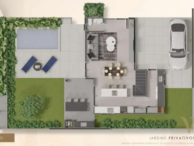 Casa / Sobrado em Condomínio para Venda em Joinville/SC Glória 3 Quartos